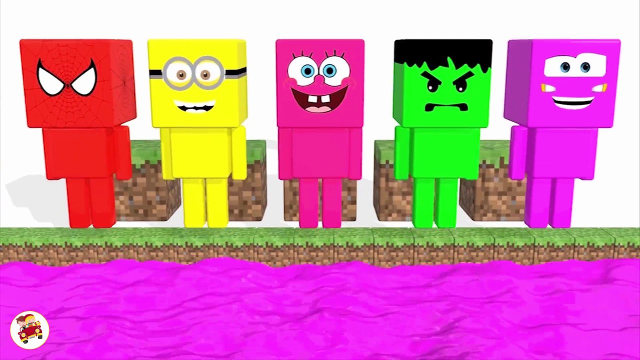 Learn Colors With Surprise Eggs Minecraft for Children - Funny Video Minecraft  for Kids