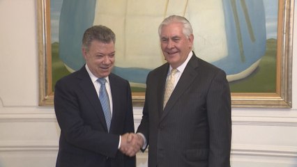 Reunión entre Santos y Tillerson tuvo enfoque en la crisis de Venezuela
