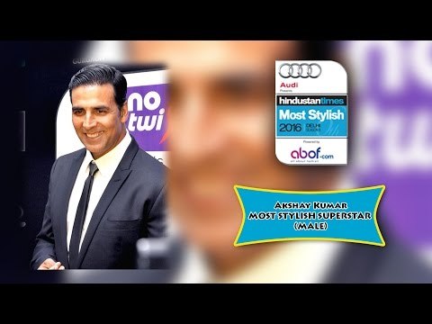 Akshay Kumar MOST STYLISH SUPERSTAR MALE ● Hindustan Times Most Stylish 2016 Delhi