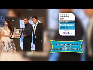 Jacqueline Fernandes FEVER 104 LISTENERS' CHOICE AWARD ● HT Most Stylish 2016 Delhi