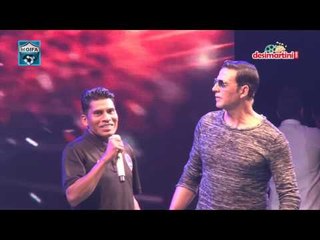 HT Gifa II Opening Ceremony II Akshay's dialogue with DD Army guy