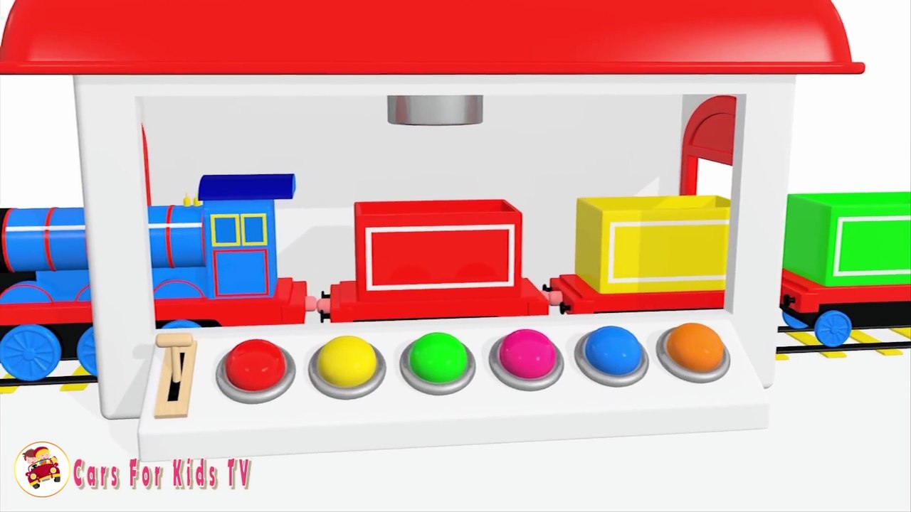 Learn Colors With  Surprise Eggs Thomas Train  for Children  - Learn Colours For Kids