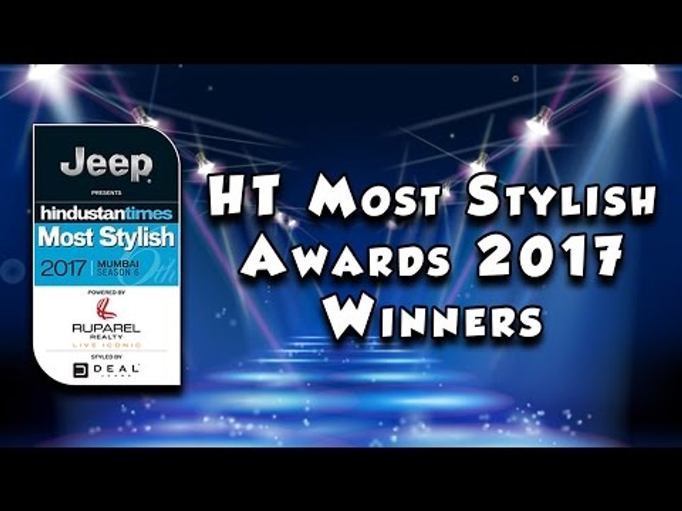 HT Most Stylish Awards 2017 Winners
