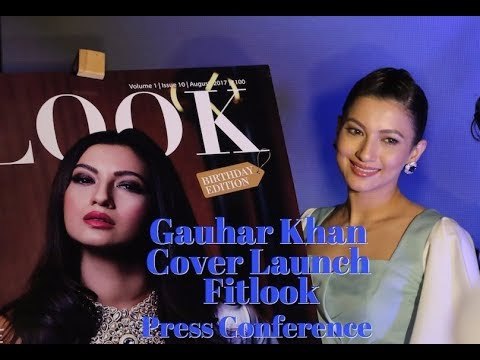 Exclusive | Gauhar Khan | Fitlook | Cover Launch | Press Conference | Uncut |