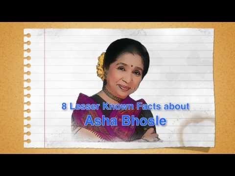 8 Lesser Known Facts About Asha Bhosle