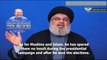 Hassan Nasrallah to Trump: There is no such thing as 'Islamic' Terror