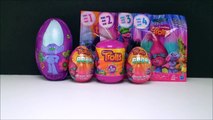 Trolls Surprises Chocolate Easter Eggs Dreamworks Blind Bags Series 1 2 3 4 Names Toys Kids Fun