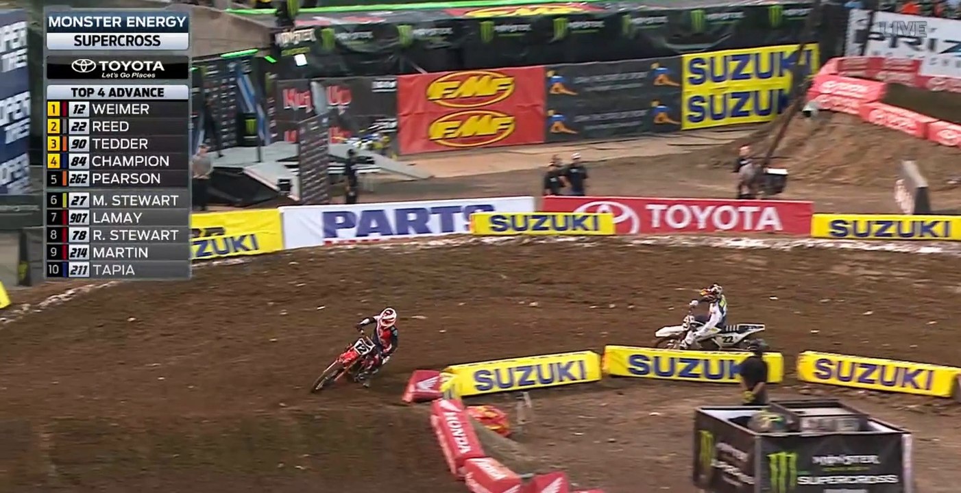 450 SX LCQ Monster Energy Supercross Oakland 2018