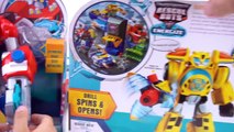 TRANSFORMERS RESCUE BOTS HUGE ELECTRONIC OPTIMUS PRIME BUMBLEBEE HIGH TIDE BLADES LIGHTS AND SOUNDS
