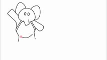 How to draw Pocoyo charers Baby bird Elly Fred Loula Pato Valentina Sleepy bird