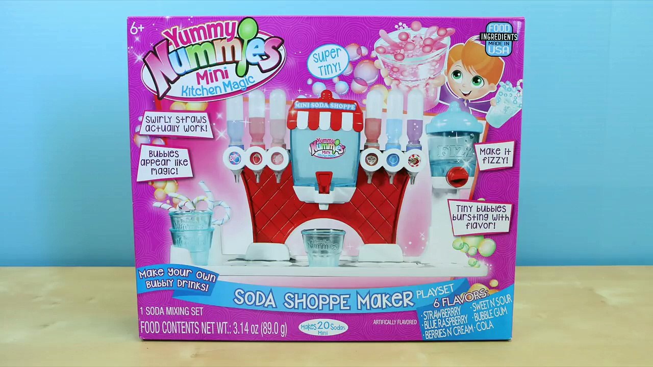 yummy nummy mini kitchen playset soda shoppe maker