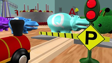 Learn ABCs with Trains, Ice Cream Cones and More for Kids