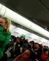 Eagles Fans On Way To Super Bowl Has To Be Told To Calm Down