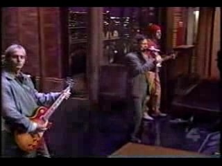 Pearl jam on David Letterman show-Hail hail