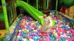 Playtime with bubbles in Fun Indoor Playground for Kids