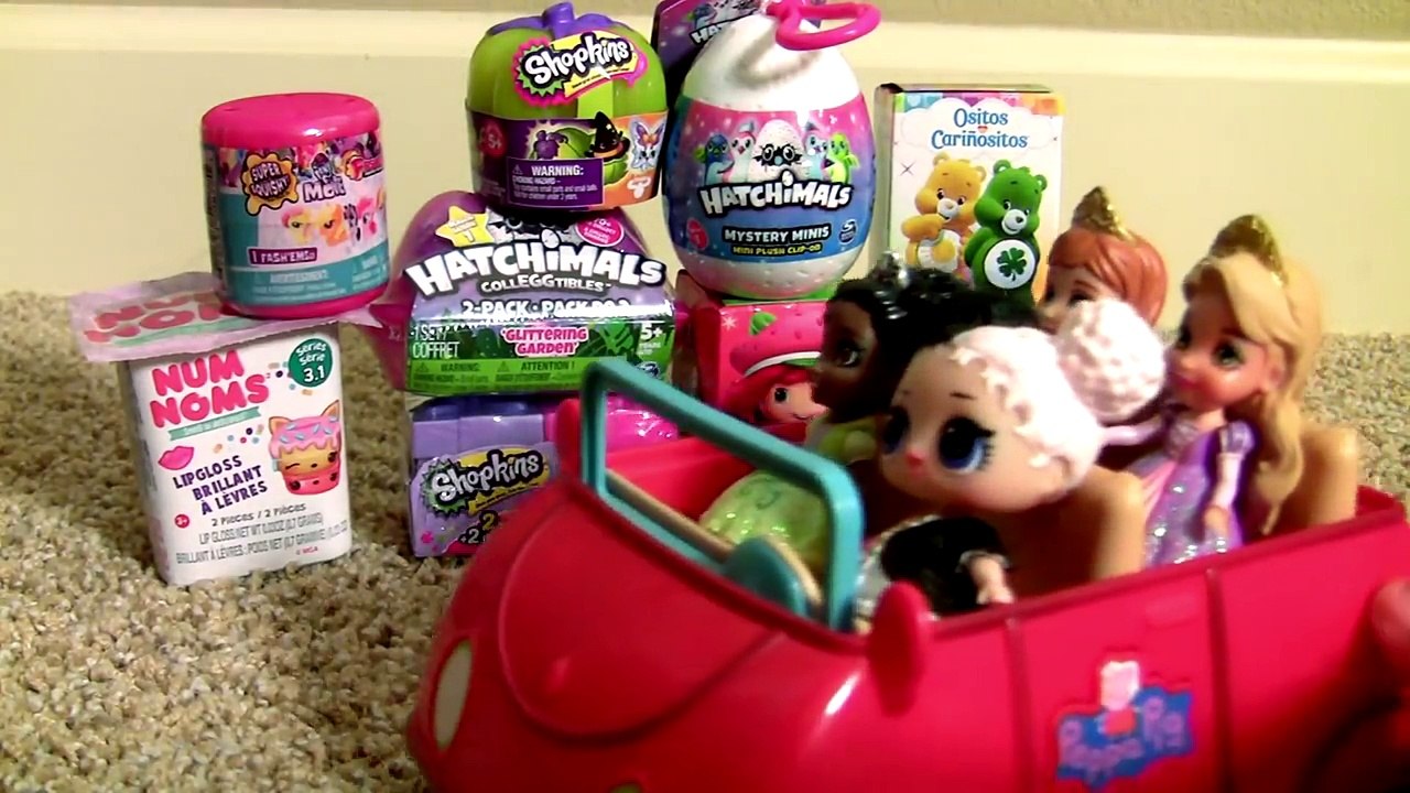 SURPRESAS Ovos Shopkins Ursinhos Carinhosos Moranguinho
