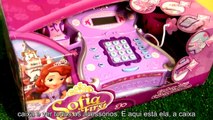 Caixa Registradora da Princesinha Sofia TOYSBR | Brinquedos Princesas Disney Cash Register Toy Sofia