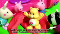 Peppa Pig Usando o Forninho Microondas da Minnie | Play-Doh Minnie Mouse Magic Microwave Oven Toy