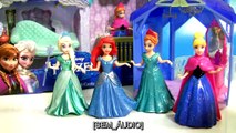Bonecas Magiclip Quarto Real Princesa Elsa Disney TOYSBR | Play Doh Elsa MagiClip Flip Switch Castle