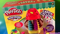 Play Doh Turbilhão de Doces Balas Chicletes Pirulitos TOYSBR Portugues BR | Play Doh Candy Cyclone