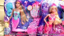 TOYSBR Barbie Pearl Princess Lumina A Sereia das Pérolas Mermaid Ariel e Barbie Cores Mágicas
