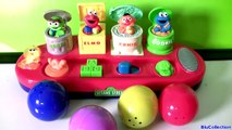 Brinquedo ToysBR Rua Sésamo Pop-Ups Ovos Surpresa | Sesame Street Pop-Up Pals Talking Toys