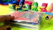 TOYSBR Disney PJ MASKS Heróis de Pijama Play-Doh Surprise PJ Masks Menino Gato Corujita Lagartixo