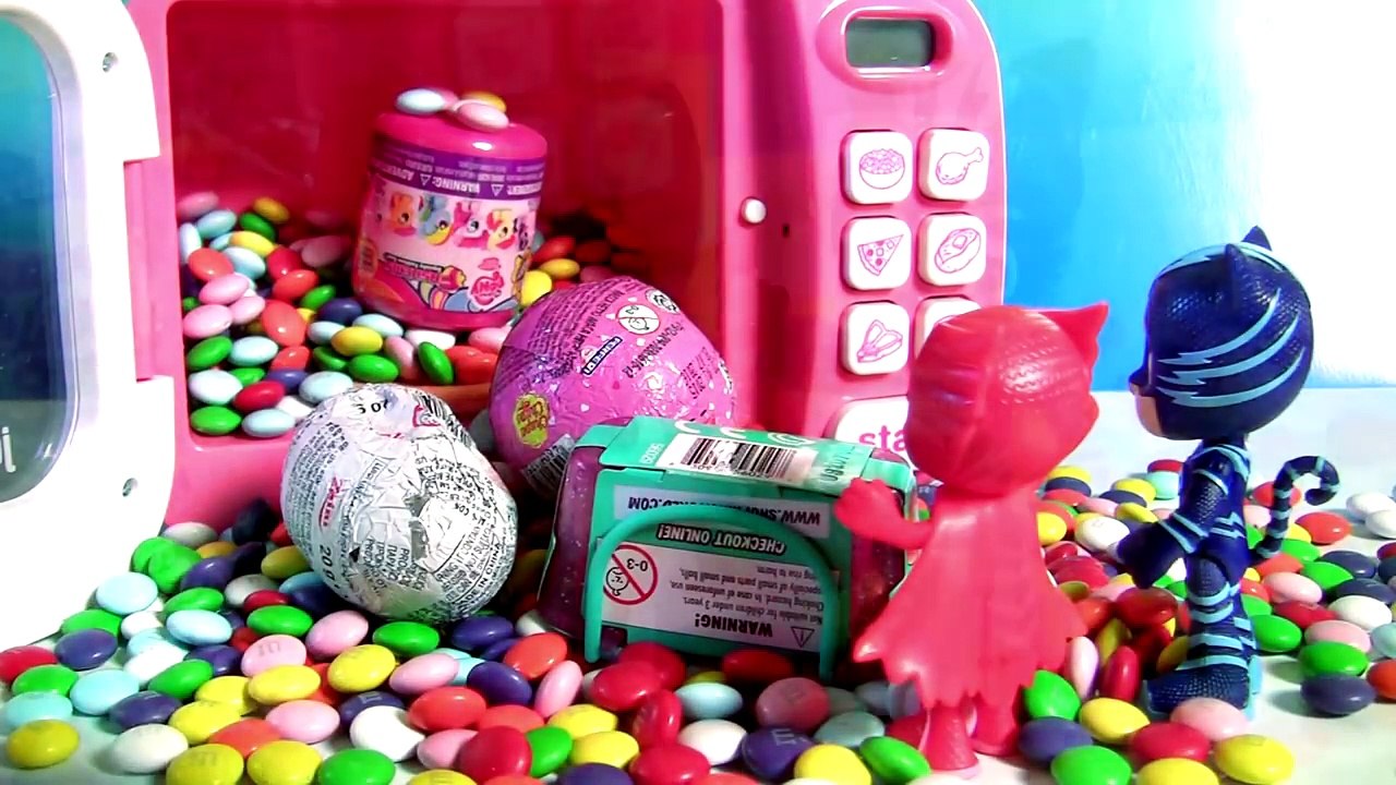 Heróis de Pijama Abrindo Ovos Surpresa do ToysBR Brasil Disney PJ Masks em Portugues BR