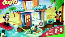 LEGO DUPLO Casa na Praia do Mickey e seus Amigos Pateta e Pato Donald 10827 em Portugues Brasil