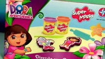 Super Massa Diversão com Dora a Aventureira Massinhas Estrela do Desenho Nickelodeon em Portugues
