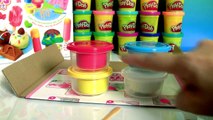 Play Doh Doces Sobremesas Playset - Faça Picolés Sundaes Sorvetes & Ice Pops com Massinha Dough