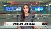 Syrian rebels shoot down Russian warplane
