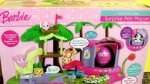 Parque Surpresa de Animais da Barbie - Parque de Perritos de Barbie Kinder Huevos Sorpresa