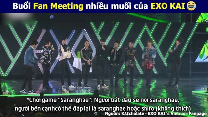 Buổi Fan Meeting nhiều muối của EXO KAI