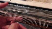 knitting machine hand weaving (long method)