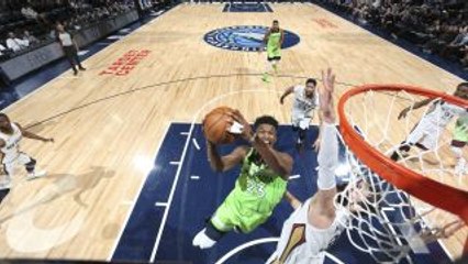 NBA : Les Wolves calment Davis et les Pelicans