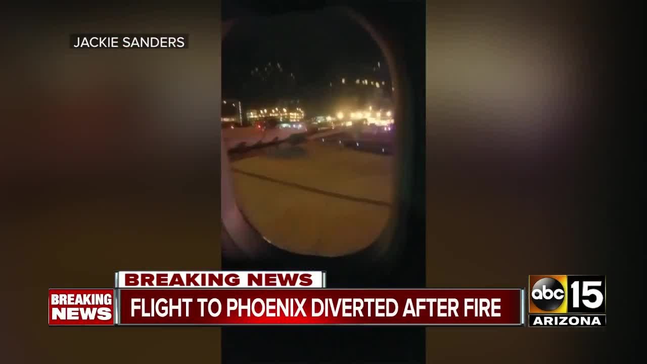Flight heading for Phoenix makes emergency landing