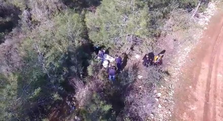 Ormana Gizlenen Uyuşturucu Drone ile Bulundu