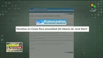 Resaltan en Costa Rica la actualidad de la ideas de José Martí