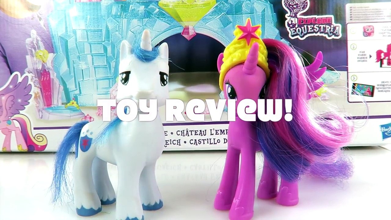 Shining Armor and Twilight Sparkle TOY REVIEW: Crystal Empire Playset