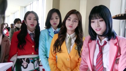 ふてニャンと触れ合うTWICE／ワイモバイルCMメイキング