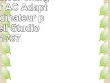 90W Adaptateur chargeur secteur AC Adapter pour ordinateur portable Dell Studio 1735 1737