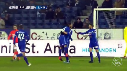 Luzern 1:0 Lausanne ( Swiss 3 February 2018)