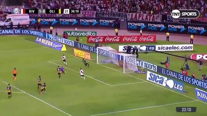 Nacho Scocco Amazing Solo Goal - River Plate vs Olimpo 2-0   04.02.2018 (HD)