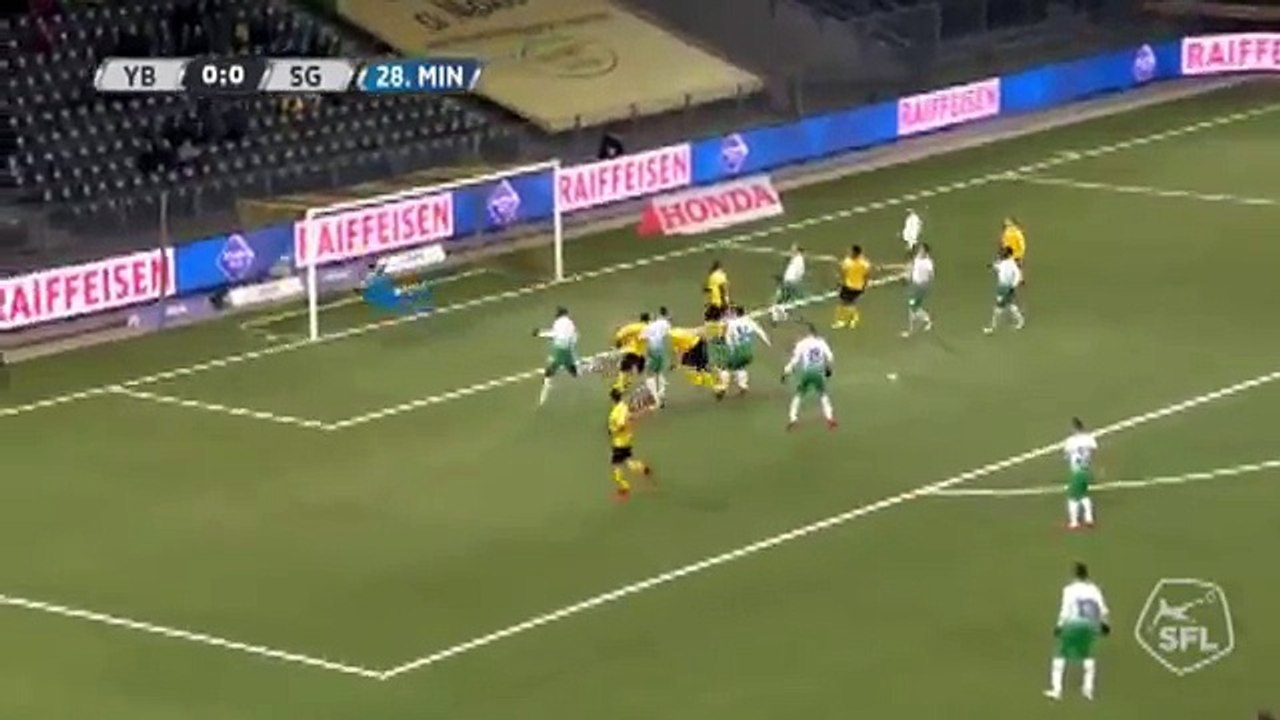 Young Boys 1:0 Sankt Gallen ( Swiss Super League 3 February 2018)