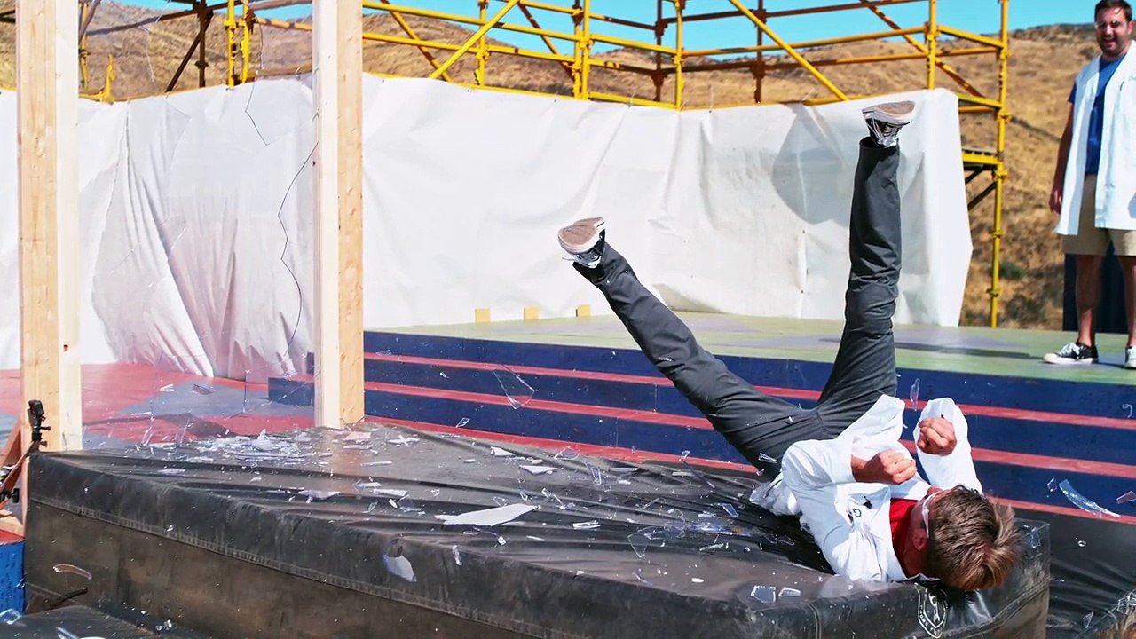 Running Through Glass in Slow Motion