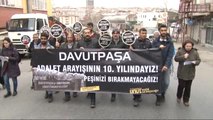 Davutpaşa'daki Patlamada Ölen 21 Kişi Karanfillerle Anıldı
