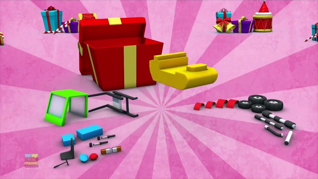 Crane | Unboxing Toys | Learn Construction Vehicles For Toddlers | Nursery Rhymes For Babies