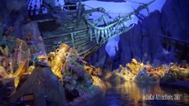 [Excellent Low Light] FULL Shanghai Disneyland Pirates of the Caribbean Ride. Front Row