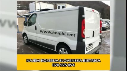 Izposoja tovornega kombija Slovenska Bistrica 45€ / dan 070/525-094